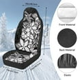 thumbnail image 7 of Uorisanigo Car Seat Covers for Front Seats, 2 Pack Polynesian Tattoo Front of Car Seat Cushions, Easy Installation, Universal Fit for Most Cars Truck Van and SUV, 7 of 7