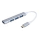 thumbnail image 2 of Adaptador USB a Tipo C de 4 puertos, 5 Gbps, portátil, para MacBook Pro, portátil y tableta, 2 of 14