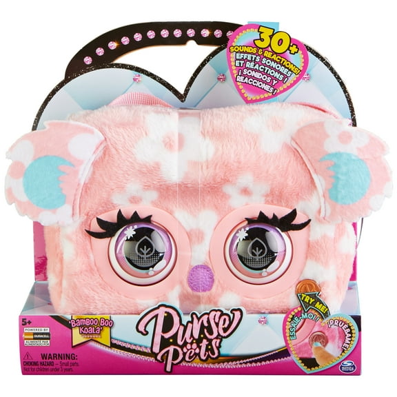 Purse Pets, Bamboo Boo Koala with over 30 Sounds and Reactions