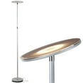 thumbnail image 1 of Brightech Lampe de Sol à Capteur Tactile Debout avec Torchière LED Flux Ciel, Argent, 1 of 13