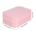 thumbnail image 4 of Toyandona Makeup Box with Mirror Pink Foldable Vanity Lighted Mirror for Travel and Storage, 4 of 8