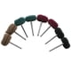thumbnail image 1 of Fiber Polishing Head Fiber Polishing Wheel Fiber Buffing Wheel 20 Pcs Yellow/Green/Red/Black Fiber Polishing Buffing Head 25mm Diameter Wheel ANGGREK DAGS18, 1 of 5