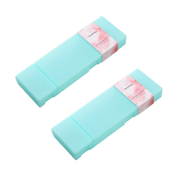 Fiudx Estuche para Lápices de Color Macarrón, Juego de Papelería Creativa, Diseño de Gran Capacidad, Apilable para Ahorrar Espacio, Organizador de Escritorio Ordenado, Material Pp Duradero, Paquete d