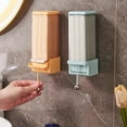 thumbnail image 4 of 1 Set Makeup Cotton Storage Box Easy Installation Space-saving Wall-mounted Cotton Pad Dispenser for Home Bathroom Light Blue One Size, 4 of 12