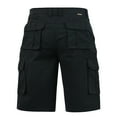 thumbnail image 2 of Coevals Club Men's Cargo Shorts Outdoor Multi-Pockets Relaxed Fit Cotton Solid Casual Shorts 05 Black 36, 2 of 6