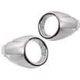 thumbnail image 3 of APA Replacement Front Fog Light Chrome Trim Bezel for 2012 2013 2014 Ford Focus PAIR Passenger Right and Driver Left Side FO1039117 FO1038117 CP9Z17E810C CP9Z17E811C, 3 of 8