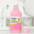 Equate Upset Stomach Relief Bismuth Liquid, Regular Strength, 16 fl oz, 2 Pack