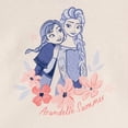 thumbnail image 4 of Disney Frozen Little Girls' 2-Piece T-Shirt and Skort Set Anna Elsa Ivory, 4 of 4