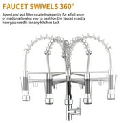 Senlesen Chrome Kitchen Faucet Swivel Sink Pull Down Sprayer Mixer Tap