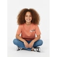 thumbnail image 6 of Hello Kitty and Friend’s Girl’s Boxy Halloween Crewneck Tee with Short Sleeves, Sizes 4-16, 6 of 8