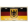thumbnail image 2 of Drapeau d'Allemagne avec Plaque d'Immatriculation Aigle, 2 of 2