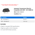 thumbnail image 2 of Automatic Transmission Filter Kit - Compatible with 2009 - 2013 BMW X5 2010 2011 2012, 2 of 2