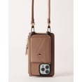 thumbnail image 7 of Holstere Ultra-Durable Pebbled Taupe Genuine Pebbled Leather iPhone Case Crossbody Purse w/ Expanded Card Pocket - iPhone 14 Pro, 7 of 7