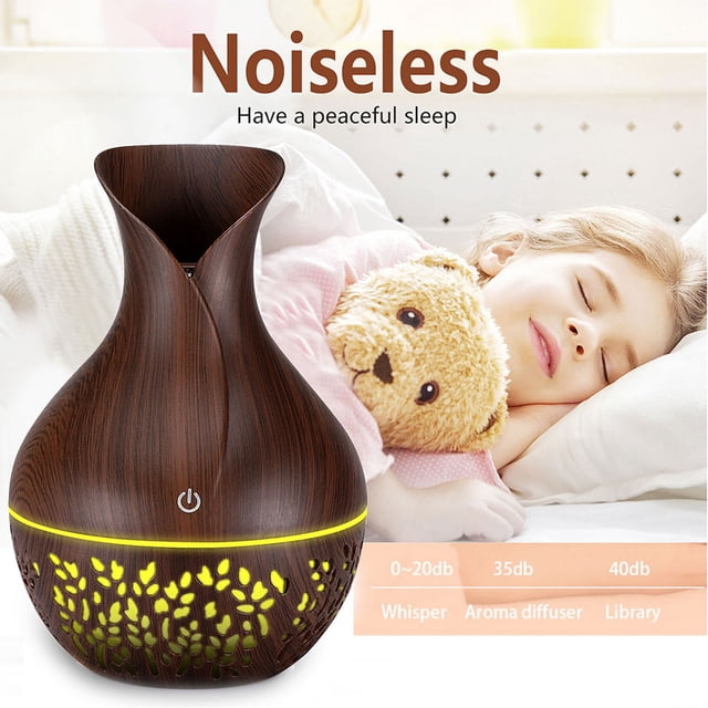 Boovnll Humidifiers for Bedroom, Aroma Oil Diffuser Led Aroma Aromatherapy Humidifier, Humidifier, Humidifier Large Room, Cool Mist Humidifiers for Bedroom