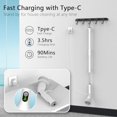 thumbnail image 3 of Electric Spin Scrubber 2024 New Full-Body IPX7 Waterproof Cordless Bathroom Scrubber with 4 Replaceable Heads Adjustable Extension Handle Shower Cleaning Brush for Bathtub Grout Tile Floor, 3 of 8