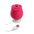 thumbnail image 4 of Gossip Rose Lust Suction Vibrator, Red, 4 of 5