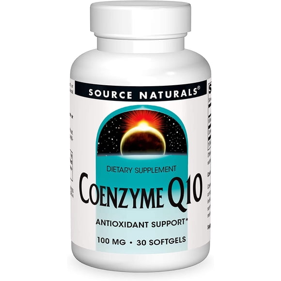 Source Naturals | Coenzyme Q10, 30 Caps | Coenzima Q10, 30 Cápsulas