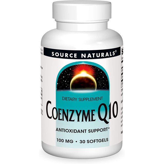 Source Naturals | Coenzyme Q10, 30 Caps | Coenzima Q10, 30 Cápsulas