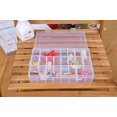 thumbnail image 4 of Magik 2 Pack Plastic Storage Case Box Jewelry Earring DIY Making Tool Containers 24 Grids Removable Dividers (24 Compartments) (2 Pack, White), 4 of 7