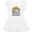 AA-White, variant on Hello, Beaches Group of Pineapples Girls Toddler Dress