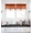 Brick Orange, variant on 2-Piece Solid Faux Silk Waterfall Ascot Window Curtain Valance with Tassels Trim Rod Pocket 55" x 18" Wave