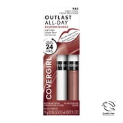COVERGIRL Outlast All-Day Lip Color Liquid Lipstick and Moisturizing Topcoat, 0.13 fl oz