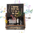 thumbnail image 1 of Caja de música con manivela de madera Likrtyny 10 Uds. (D), 1 of 6