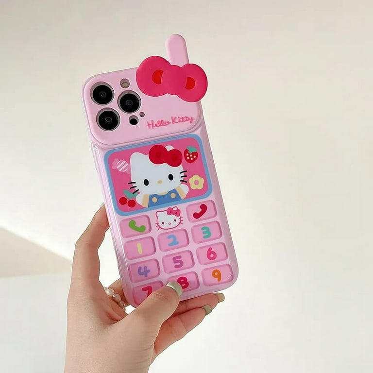 3D Cartoon Pink Sanrio Hello Kitty