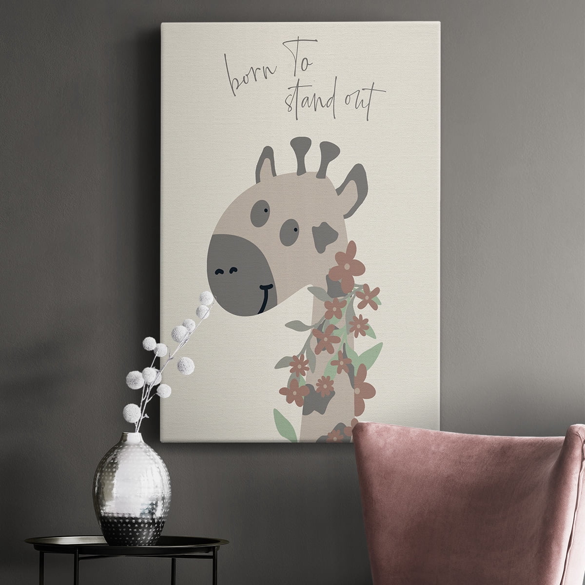 Born To Stand Out Premium Gallery Wrapped Canvas - Ready to Hang