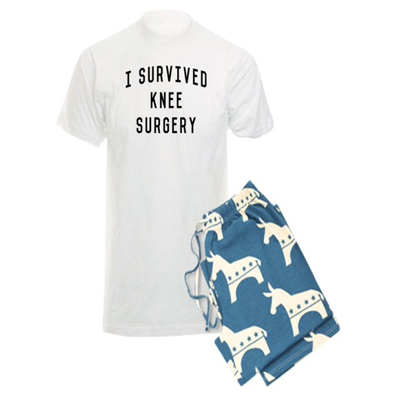 CafePress - I Survived Knee Surgery - Men's Light Pajamas