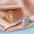 thumbnail image 5 of Viking Flower of Life Ring Stainless Steel Ring Geometric Vintage Jewelry, 5 of 9