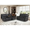 thumbnail image 2 of Charlotte Electric Leather Recliner Sofa, 2 of 6