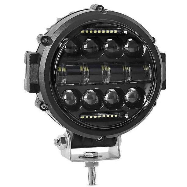 Round LED Work Light 60W Flood Spot Combo Beam LED Light Daytime Running Light Off Road Driving Lights for Truck SUV