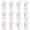 Ballet Slipper, variant on Loops & Threads Raindrops Variegated Striped Sweet Snuggles Lite Yarn - Super Bulky Weight Yarn for Knitting, Crochet, Weaving, Arts & Crafts, 12 Pack