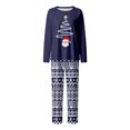 thumbnail image 1 of MIASHUI Ensemble de Pyjamas Assortis pour la Famille Pyjamas Assortis pour la Famille Tenue de Nuit Douillette pour la Maison pour Parents et Enfants Tenue de Nuit Festive pour les Fêtes Femmes,P, 1 of 4