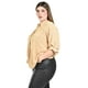 thumbnail image 2 of Blusa de manga 3/4 Roman Fashion /Tallas Extras, 2658 (Beige) beige 40, 2 of 6