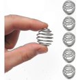 thumbnail image 1 of Food Grade Stainless Steel Mixing Balls for Shaker Bottles, 5 Pack Wire Whisk Frother for Protein Shakes & Beverages, 1 of 5