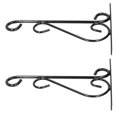 thumbnail image 4 of Plant Bracket,2PCS Wrought Iron Wall Bird Feeders Hanger Wall Bracket Optimal Efficiency, 4 of 14