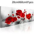 thumbnail image 4 of Peinture sur Toile Coquelicots Rouges Affiches et Impressions Fleurs Art Mural pour Salon Décoration Moderne, 4 of 11