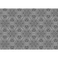 thumbnail image 1 of Ahgly Company Indoor Rectangle Patterned Ash Gray Area Rugs, 5' x 7', 1 of 6