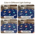thumbnail image 7 of ODIKA 5'x7' Washable Area Rug Galaxy Stars Planetary Border Planets Themed Large Astronaut Refined Structured for Small Living Room, Bedroom, Easy Care, Non-Shedding, Pet Friendly, 7 of 7
