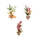thumbnail image 3 of Árbol de Navidad Suministros festivos Adorno de escritorio DIY Prop Estructura firme de larga duración Decoraciones para el hogar Dulce regalo Kits de decoración para fiestas patrón de rejilla Wosthever HA070077-02, 3 of 6
