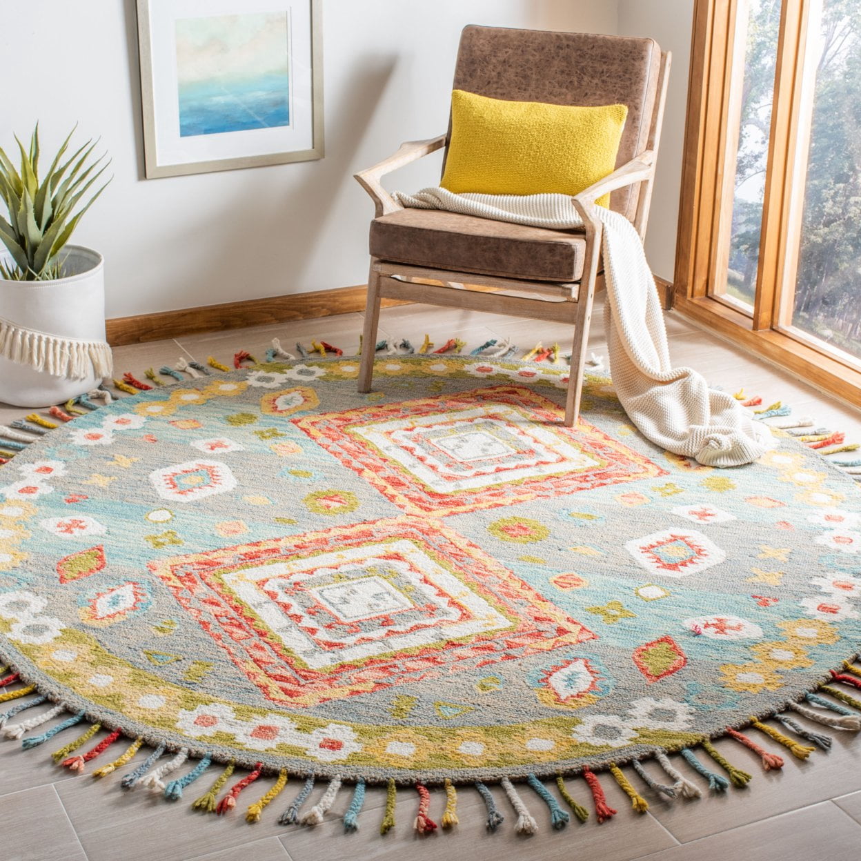 Safavieh Aspen Linnette Colorful Geometric Area Rug or Runner