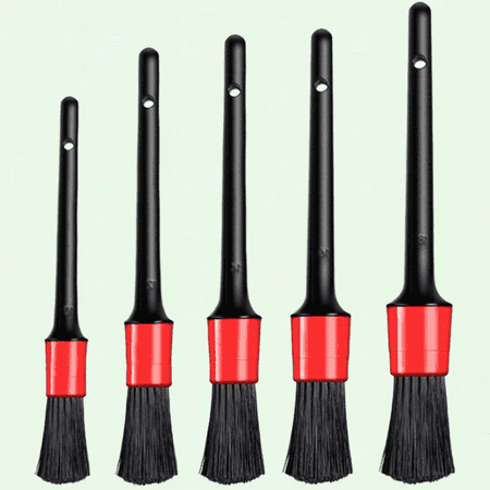 Car Detailing Brush Set, Ultra-soft Brushes for Interior and Exterior Cleaning, Dry Wash, Chemical-guys Car