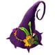thumbnail image 4 of Sombrero de Halloween Fernando puntiagudo de ala ancha para disfraces, 4 of 8