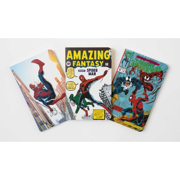 Marvel: Spider-Man Through the Ages Pocket Notebook Collection (Set of 3), (Paperback)