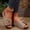 Beige, variant on Daolelai Women's Fashion Open Toe Wedge Heel Leather Flower Sandals Temperament Comfortable Shoes
