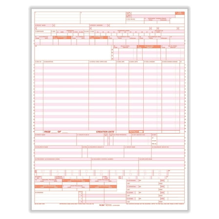 ComplyRight UB-04 Hospital Claim Form 500 Forms/Pack (UB04LC5)