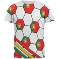 thumbnail image 1 of World Cup Portugal Soccer Ball All Over Mens T Shirt Multi X-LG, 1 of 2