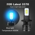 thumbnail image 5 of H3 LED 8000k Ice Blue Fog Driving Light Lamp Bulbs For 1991-1996 Pontiac Grand Prix, 5 of 5